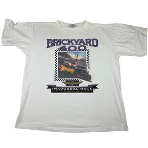 Vintage Sport Attack Brickyard 400 NASCAR T-Shirt XL